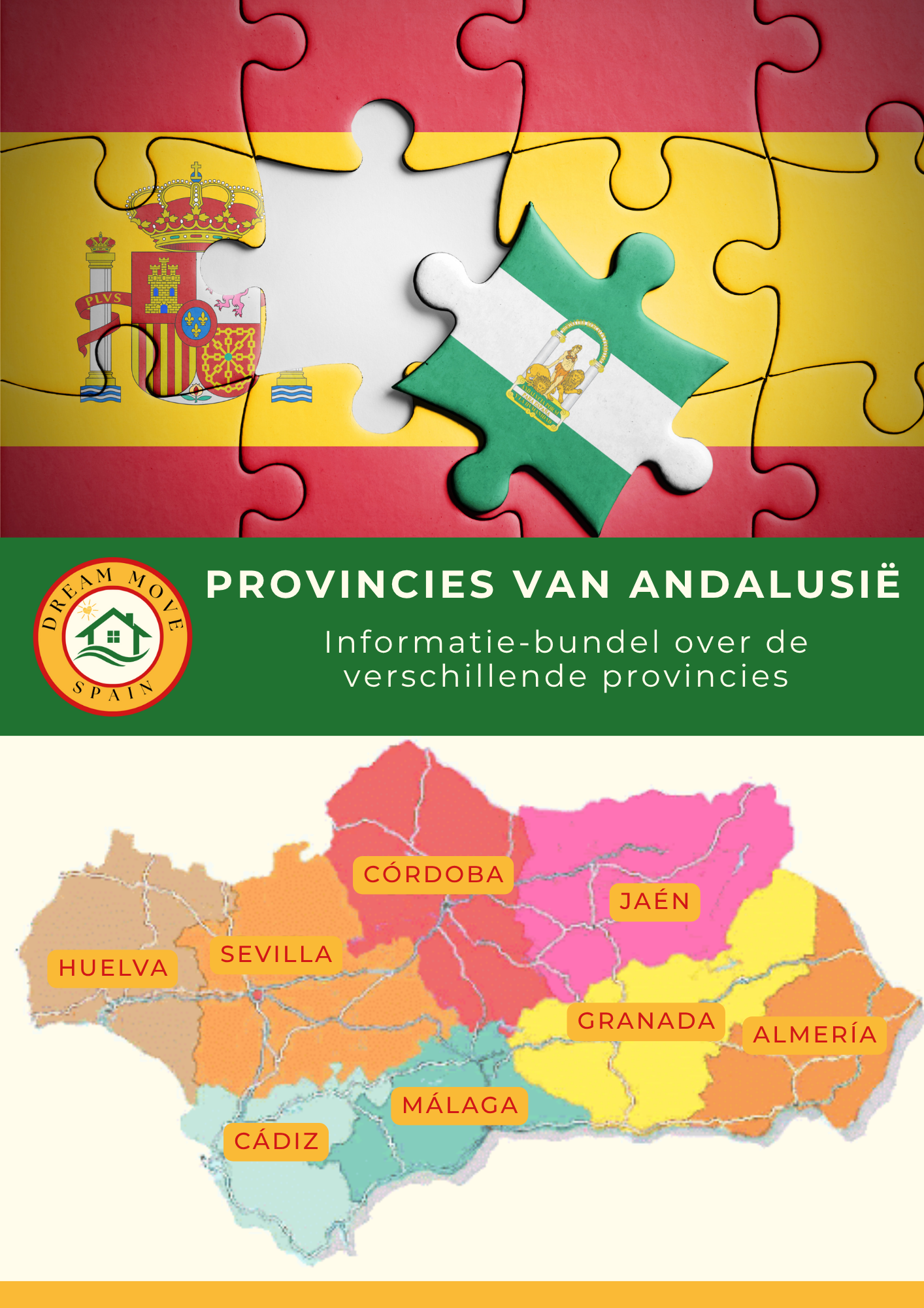 Provincies van Andalusië Bundel